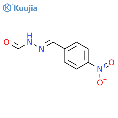 Hydrazinecarboxaldehyde, [(4-nitrophenyl)methylene]- structure