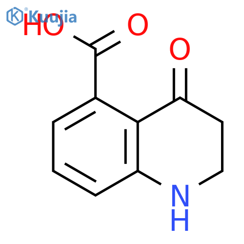 4-OXO-1,2,3,4-TETRAHYDROQUINOLINE-5-CARBOXYLIC ACID structure