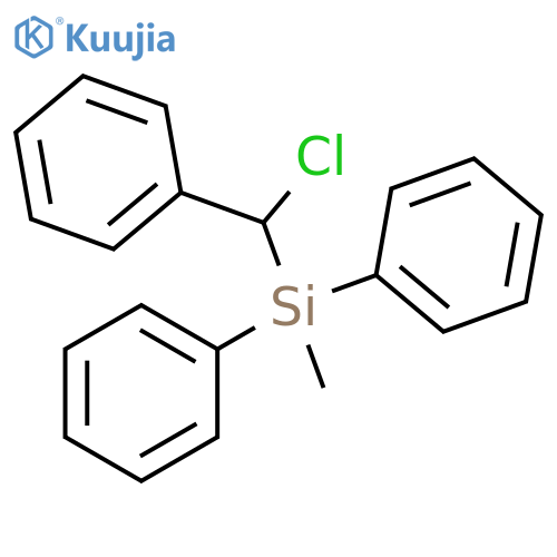 Silane, (chlorophenylmethyl)methyldiphenyl- structure