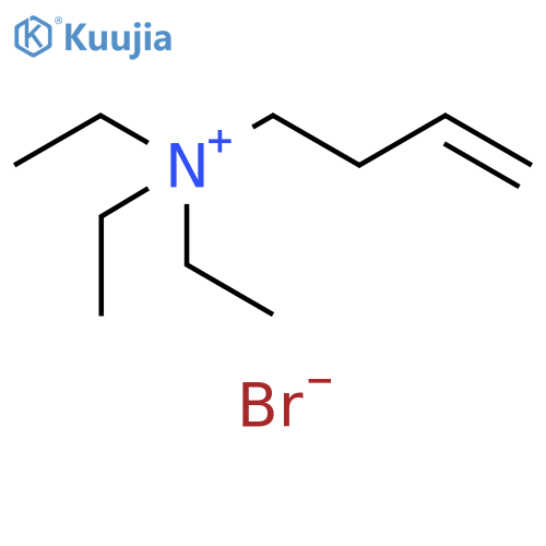 3-Buten-1-aminium, N,N,N-triethyl-, bromide structure