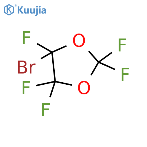 1,3-Dioxolane, 4-bromo-2,2,4,5,5-pentafluoro- structure