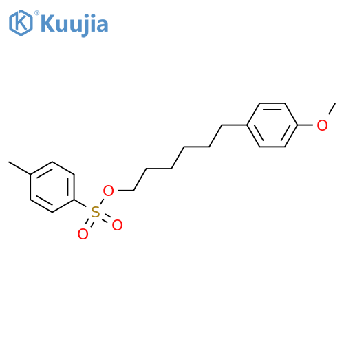 Benzenehexanol, 4-methoxy-, 4-methylbenzenesulfonate structure