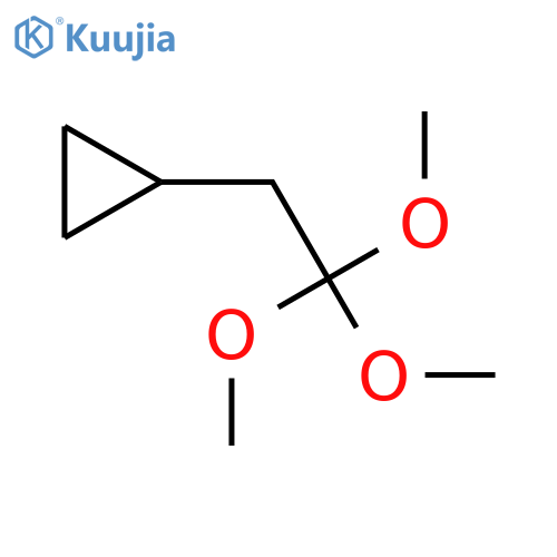 2,2,2-Trimethoxyethylcyclopropane structure