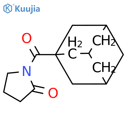 1-(Adamantane-1-carbonyl)pyrrolidin-2-one structure