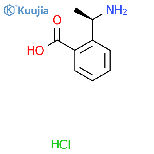 (R)-2-(1-Amino-ethyl)-benzoic acid hydrochloride structure