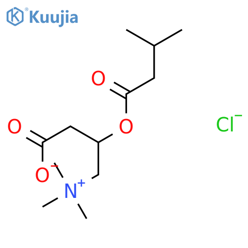 Isovaleryl L-carnitine chloride structure