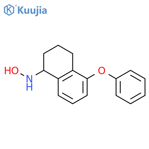 1-Naphthalenamine, 1,2,3,4-tetrahydro-N-hydroxy-5-phenoxy- structure