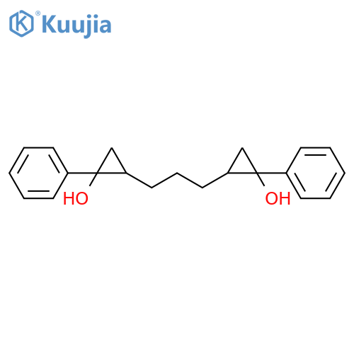 Cyclopropanol, 2,2'-(1,3-propanediyl)bis[1-phenyl- structure