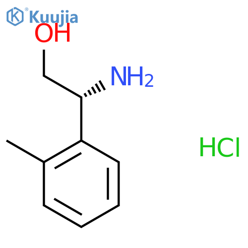 (R)-2-Amino-2-(o-tolyl)ethan-1-ol hydrochloride structure