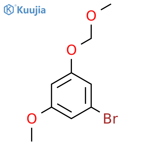 1-Bromo-3-methoxy-5-(methoxymethoxy)benzene structure