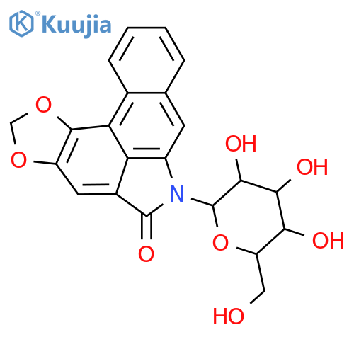 1,2-Dihydroxydibenz[cd,f]indol-4(5H)-one; Methylene ether, N-β-D-glucopyranosyl structure