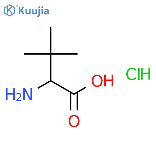 H-Tle-OH.HCl structure