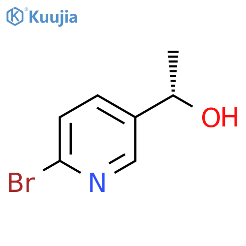 (1S)-1-(6-Bromopyridin-3-yl)ethan-1-ol structure