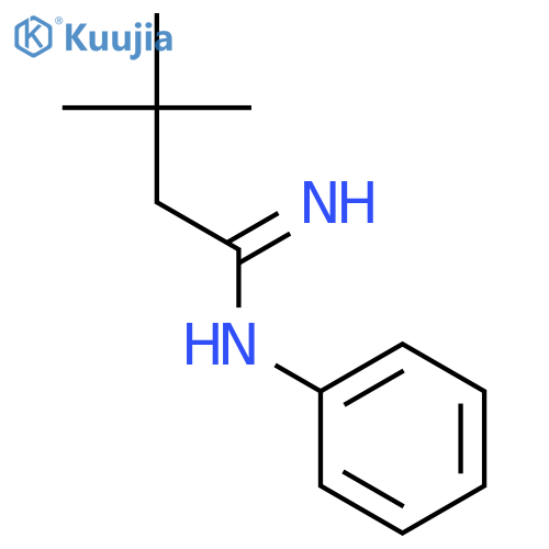 Benzenamine, N-[(2,2-dimethylpropyl)carbonimidoyl]- structure