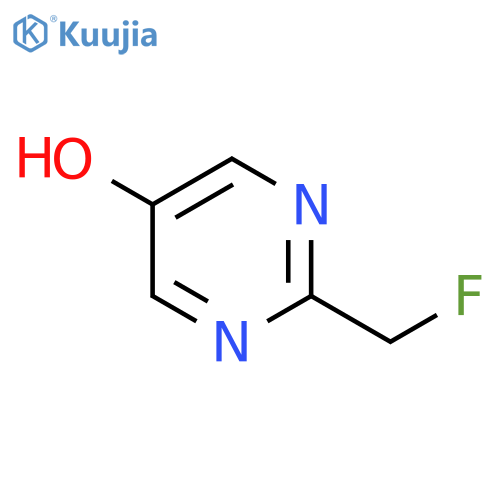 2-(Fluoromethyl)pyrimidin-5-ol structure