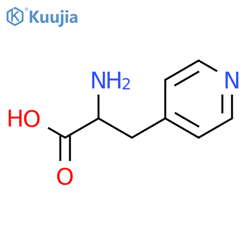 2-amino-3-(pyridin-4-yl)propanoic acid dihydrochloride structure