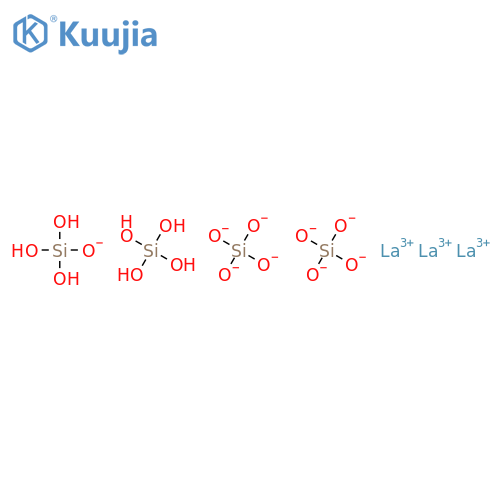 lanthanum(3+) silicate(3:4) structure