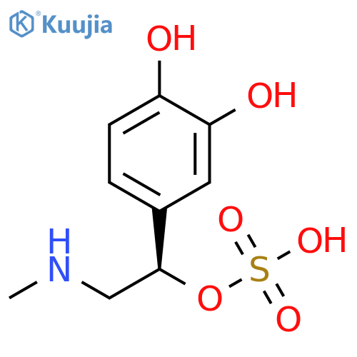 4-(1R)-2-(Methylamino)-1-(sulfooxy)ethyl-1,2-benzenediol structure