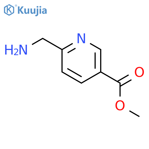 Methyl 6-(aminomethyl)nicotinate structure