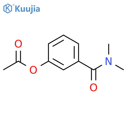 3-(Dimethylcarbamoyl)phenyl Acetate structure