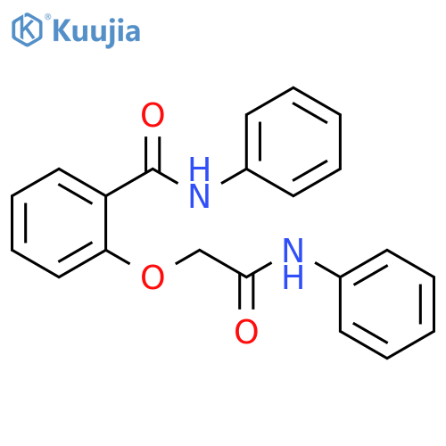 Benzamide, 2-[2-oxo-2-(phenylamino)ethoxy]-N-phenyl- structure