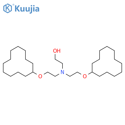Ethanol, 2-[bis[2-(cyclododecyloxy)ethyl]amino]- structure