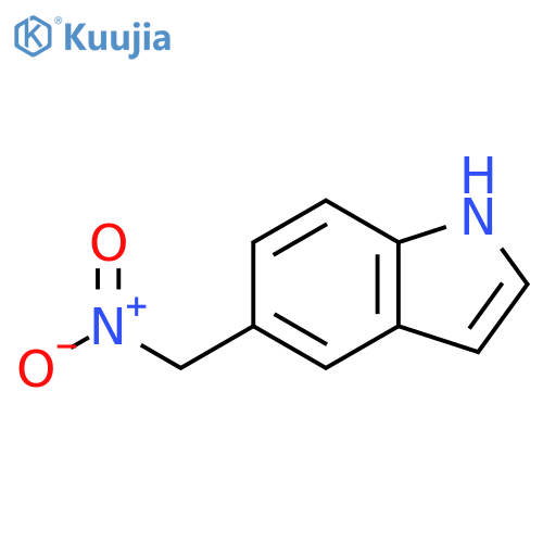 5-(nitromethyl)-1H-indole structure