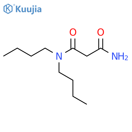 Propanediamide, N,N-dibutyl- structure