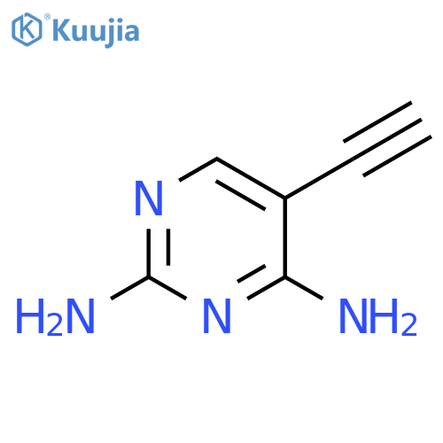 2,4-Pyrimidinediamine, 5-ethynyl- structure