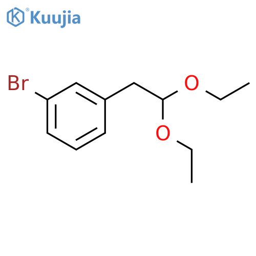 1-bromo-3-(2,2-diethoxyethyl)benzene structure