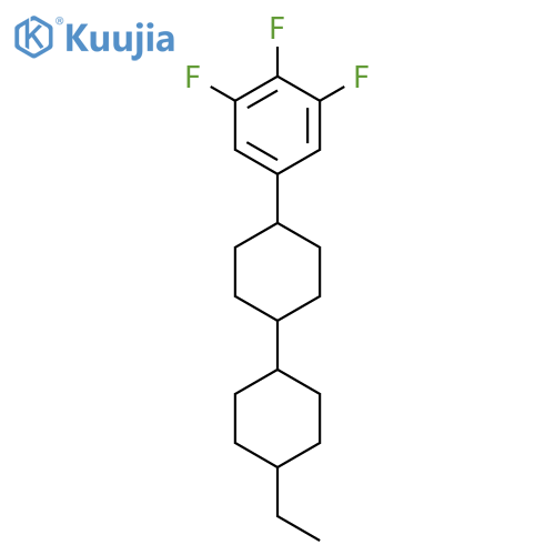 (1R,4R)-4-Ethyl-4'-(3,4,5-trifluorophenyl)-1,1'-bi(cyclohexane) structure