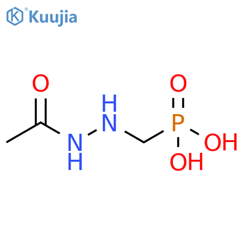 Acetic acid, 2-(phosphonomethyl)hydrazide structure