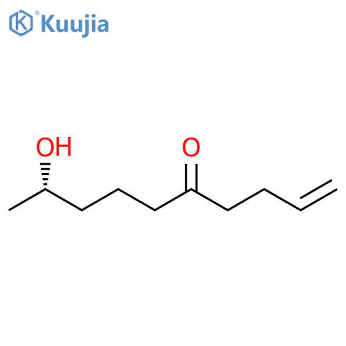 1-Decen-5-one, 9-hydroxy-, (S)- structure