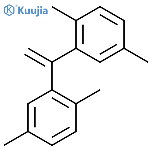 Benzene, 1,1'-ethenylidenebis[2,5-dimethyl- structure