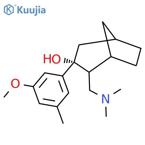 (3R)-2-[(Dimethylamino)methyl]-3-(3-methoxy-5-methylphenyl)bicyclo[3.2.1]octan-3-ol structure