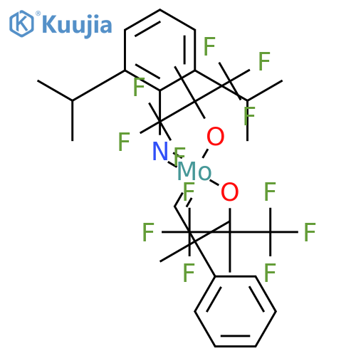 Schrock's catalyst structure