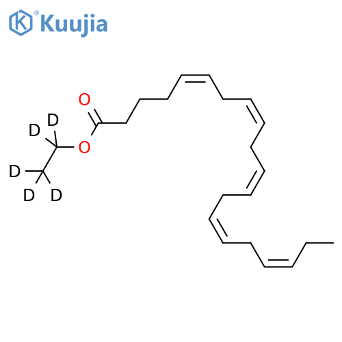 Eicosapentaenoic Acid Ethyl-d5 Ester structure