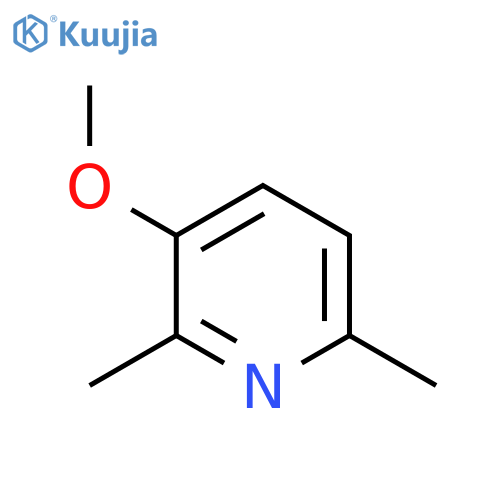 3-Methoxy-2,6-dimethylpyridine structure