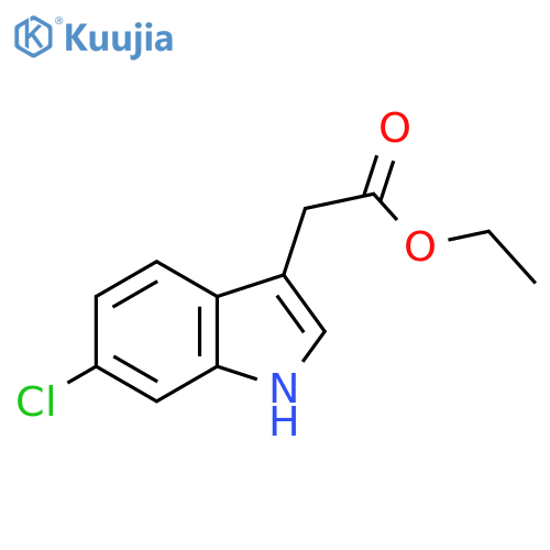 Ethyl6-Chloroindole-3-acetate structure