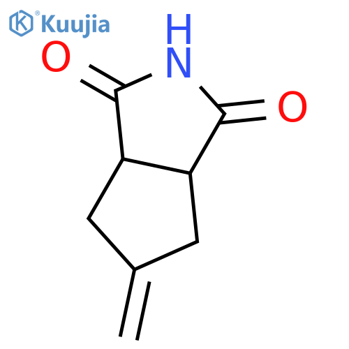 Cyclopenta[c]pyrrole-1,3(2H,3aH)-dione, tetrahydro-5-methylene-, cis- (9CI) structure