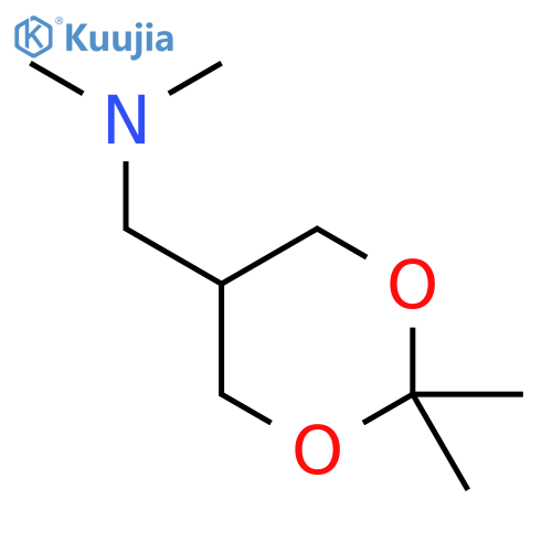5-(Dimethylaminomethyl)-2,2-dimethyl-1,3-dioxan structure