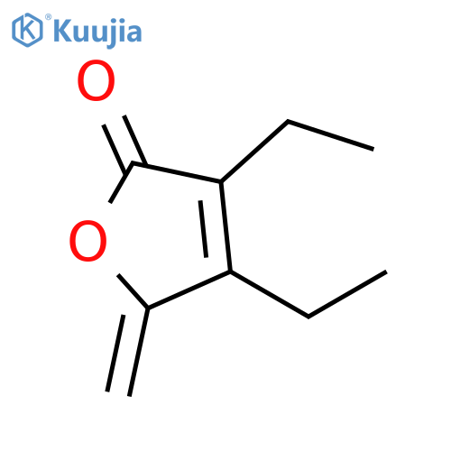2(5H)-Furanone, 3,4-diethyl-5-methylene- structure