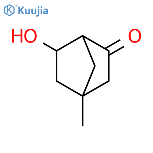 Bicyclo[2.2.1]heptan-2-one, 6-hydroxy-4-methyl- structure