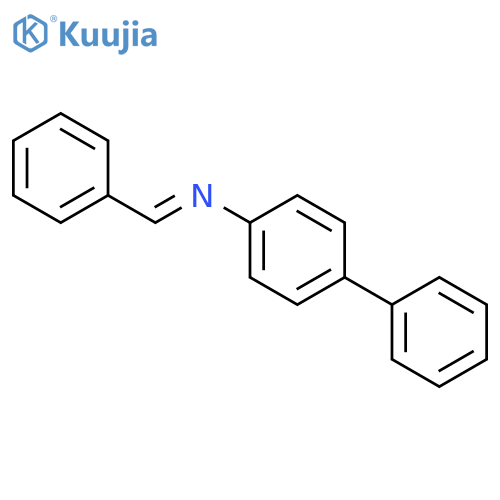 [1,1'-Biphenyl]-4-amine,N-(phenylmethylene)- structure