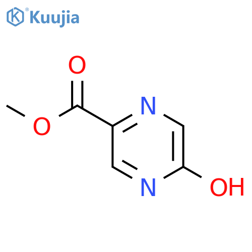 Methyl 5-hydroxypyrazine-2-carboxylate structure