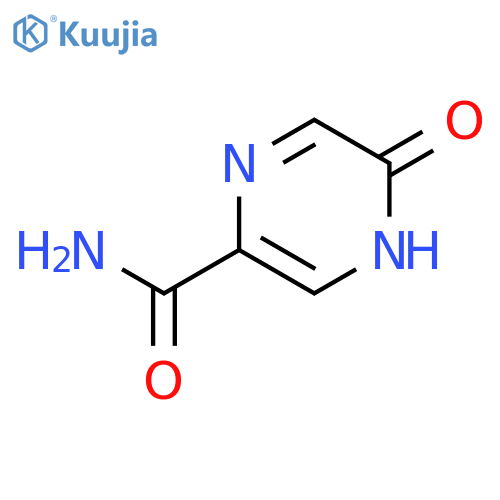 5-Hydroxypyrazinecarboxamide structure