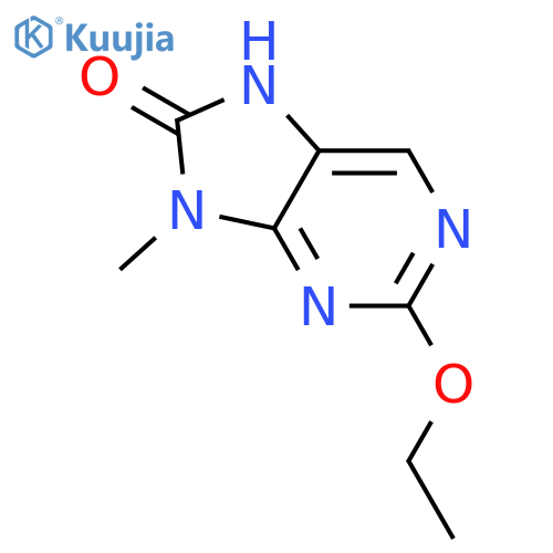 2-ethoxy-7,9-dihydro-9-methyl-8H-Purin-8-one structure