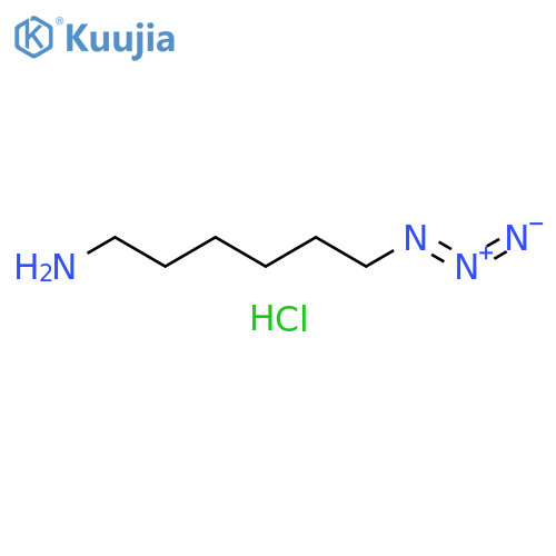 6-azidohexan-1-amine hydrochloride structure