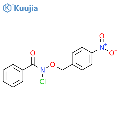 Benzamide, N-chloro-N-[(4-nitrophenyl)methoxy]- structure