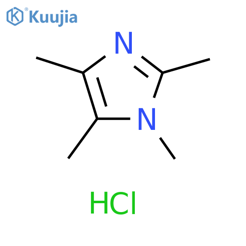 1H-Imidazole, 1,2,4,5-tetramethyl-, hydrochloride (1:1) structure